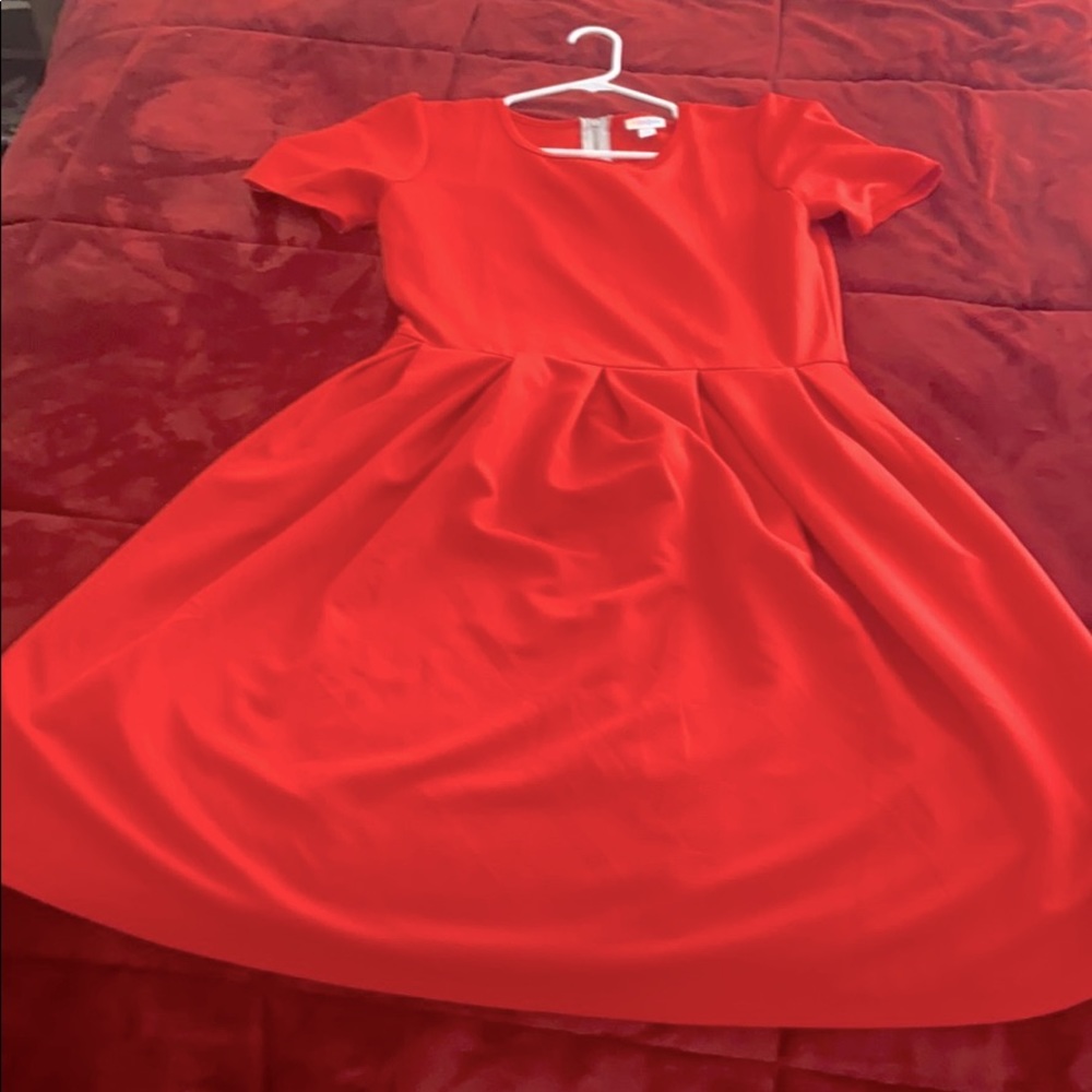 LulaRoe red xl